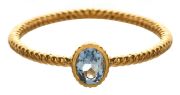 Marzipants 18ct Gold Ring - Aquamarine