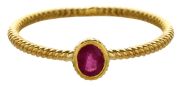 Marzipants 18ct Gold Ring -  Ruby