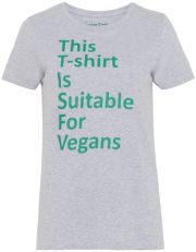People Tree 'Vegan' T-Shirt - Grey