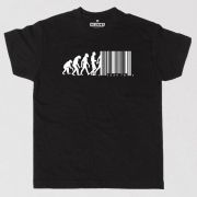 All Riot Evolution Barcode Political T-Shirt