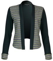 Nancy Dee Fifi Striped Jacket