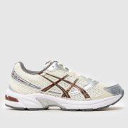 ASICS gel-1130 trainers in beige & brown
