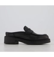 G.H Bass Albany Ii Saddle Slide Loafers Black