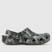 Crocs Classic Clog Sandals in Grey Multi