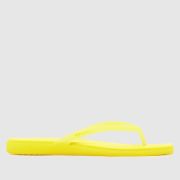 Crocs Miami Flip Sandals in Yellow