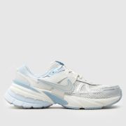 Nike V2K Trainers in White & Blue