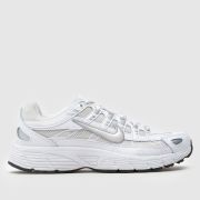 Nike White P-6000 Youth Trainers