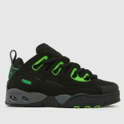 OSIRIS D3 E Trainers in Black & Green