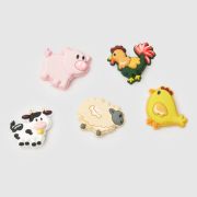 Crocs Multi Jibbitz Farm Friend Animal 5PK