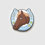 Crocs Multi Jibbitz Horse Girl Badge