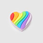 Crocs Multi Jibbitz Pride Rainbow Heart