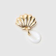 Crocs Gold Jibbitz Seashell Puka Shell