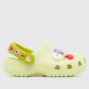 Crocs Green Classic Friendship Clog Girls Toddler Sandals