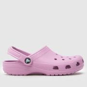 Crocs Purple Classic Clog Girls Youth Sandals