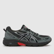 ASICS GEL-VENTURE 6 Trainers in Black & Grey
