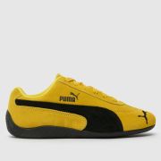 PUMA SpeeDCat Trainers in Yellow