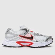 Nike V5 Runner Trainers in White & Red