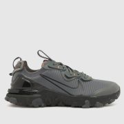 Nike Dark Grey React Vision Youth Trainers