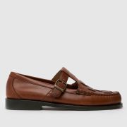 G.H. BASS Weejuns Heritage Fisherman Shoes in Brown