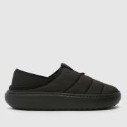 Crocs Puff Moc Sandals in Black