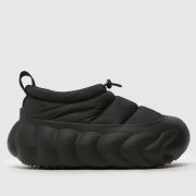 Crocs Overpuff Shorty Sandals in Black