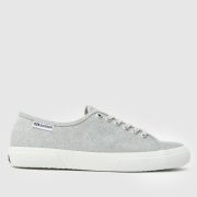Superga 3750 Jersey Lame Trainers in Silver