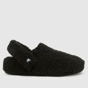 Crocs Classic Cozzzy Slippers in Black