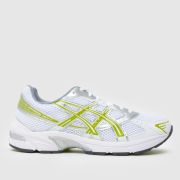 ASICS GEL-1130 Trainers in White & Green