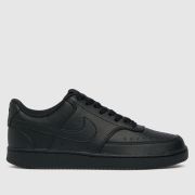 Nike Court Vision Low Better Trainers in Black