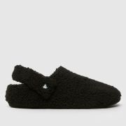 Crocs Classic Cozzzy Slippers in Black