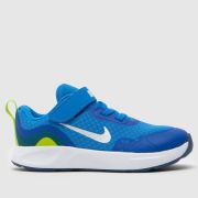 Nike Pale Blue Wearallday Boys Toddler Trainers