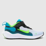 Nike Black and blue Revolution 7 Boys Junior Trainers