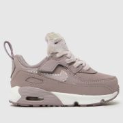 Nike Lilac Air Max 90 Easyon Girls Toddler Trainers