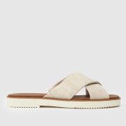 TOMS Mae Crossover Sandals in Natural