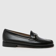 G.H. BASS Weejuns Western Bit Loafer Flats in Black