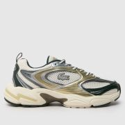 Lacoste Storm 96 2k Trainers in White & grey