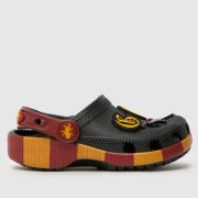 Crocs Black & Red Gryffindor Clog Toddler Sandals