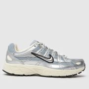 Nike Silver P-6000 Youth Trainers