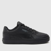 PUMA Black Caven 2.0 Youth Trainers