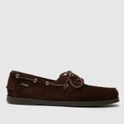G.H. BASS Jetty II Boat Shoes in Dark Brown