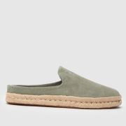 TOMS Santiago Mule Sandals in Grey