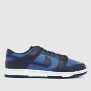 Nike Dunk Low Trainers in Navy Multi