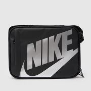 Nike Black & Silver Futura Lunch Bag