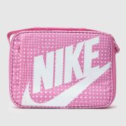 Nike Pink Multi Futura Lunch Bag
