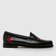 G.H. BASS Weejuns Penny Love Loafer Flats in Black