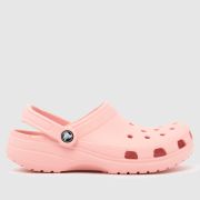Crocs Classic Clog Sandals in Pale Pink