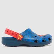 Crocs Black and blue X Superman Clog Boys Youth Sandals