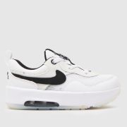 Nike White & Black Air Max Motif Toddler Trainers