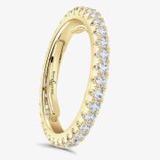 Brown &amp; Newirth Evolution 18ct Yellow Gold 1.00ct Diamond Full Eternity Ring ET1022 18Y O