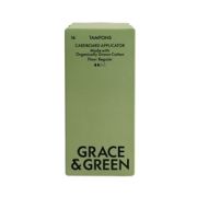 Grace and Green Organic Cotton Applicator Tampons Regular (Pack of 16)